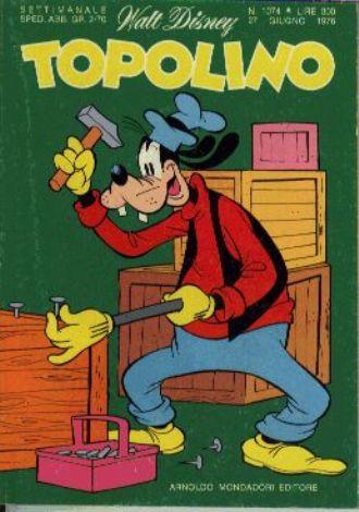 TOPOLINO 1074-MONDADORI- nuvolosofumetti.