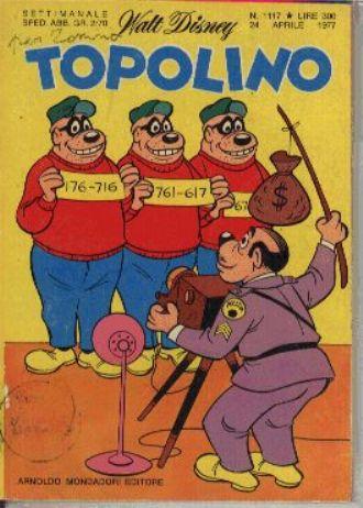 TOPOLINO 1117-MONDADORI- nuvolosofumetti.