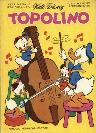 TOPOLINO 1137-MONDADORI- nuvolosofumetti.