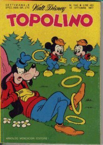 TOPOLINO 1142-MONDADORI- nuvolosofumetti.