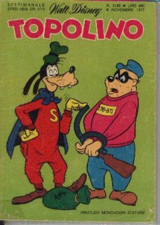 TOPOLINO 1145-MONDADORI- nuvolosofumetti.