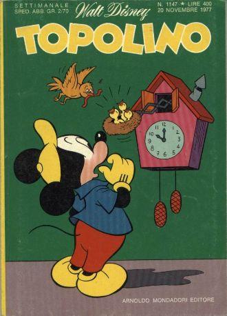 TOPOLINO 1147-MONDADORI- nuvolosofumetti.