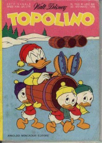 TOPOLINO 1156-MONDADORI- nuvolosofumetti.