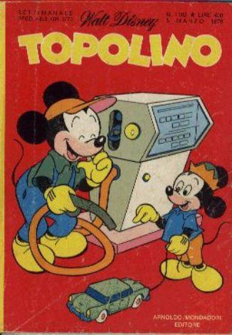 TOPOLINO 1162-MONDADORI- nuvolosofumetti.