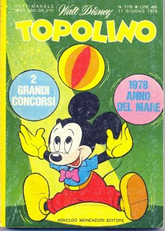 TOPOLINO 1176-MONDADORI- nuvolosofumetti.
