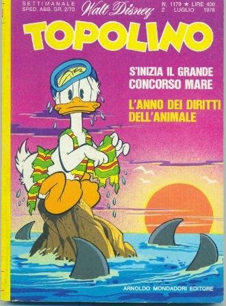 TOPOLINO 1179-MONDADORI- nuvolosofumetti.