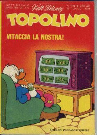 TOPOLINO 1182-MONDADORI- nuvolosofumetti.