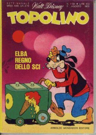 TOPOLINO 1184-MONDADORI- nuvolosofumetti.
