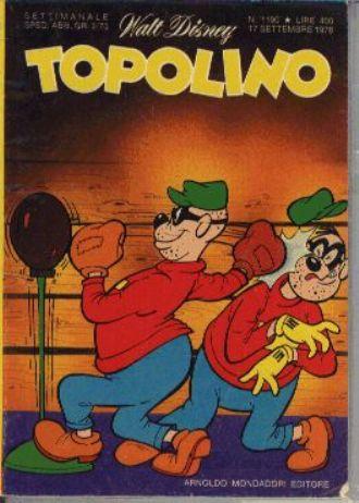 TOPOLINO 1190-MONDADORI- nuvolosofumetti.