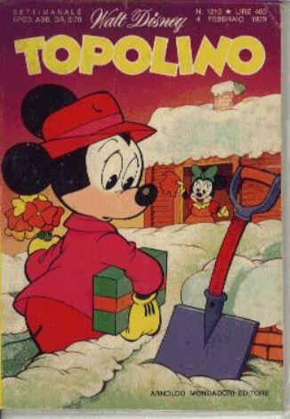 TOPOLINO 1210-MONDADORI- nuvolosofumetti.
