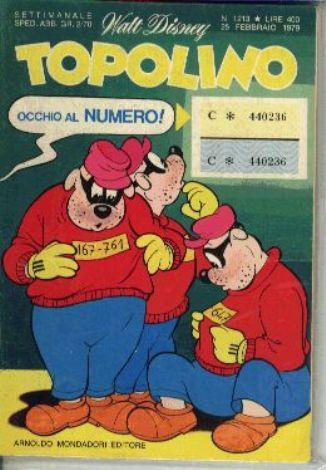 TOPOLINO 1213-MONDADORI- nuvolosofumetti.