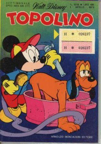 TOPOLINO 1218-MONDADORI- nuvolosofumetti.
