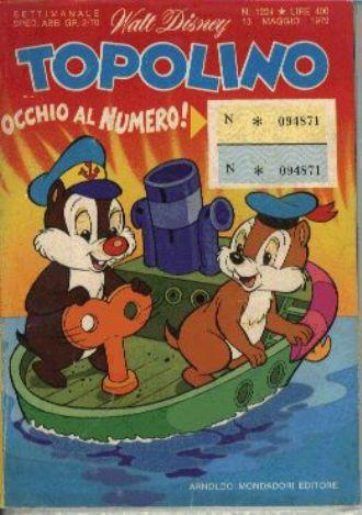 TOPOLINO 1224-MONDADORI- nuvolosofumetti.