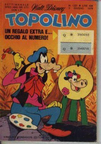 TOPOLINO 1227-MONDADORI- nuvolosofumetti.