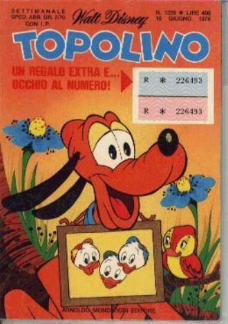 TOPOLINO 1228-MONDADORI- nuvolosofumetti.