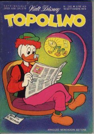 TOPOLINO 1242-MONDADORI- nuvolosofumetti.