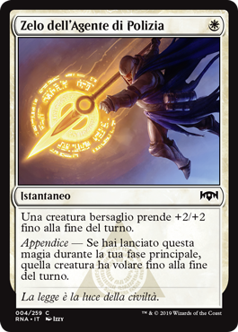 Zelo dell'Agente di Polizia Fedeltà di Ravnica 4