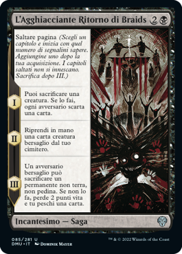 L'AGGHIACCIANTE RITONO DI BRAIDS FOIL  Dominaria Unita 424