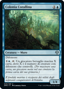 COLONIA CORALLINA  Dominaria Unita 45