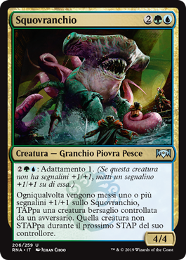 Squovranchio Fedeltà di Ravnica 206-Wizard of the Coast- nuvolosofumetti.