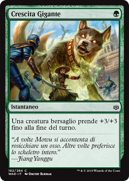 Crescita Gigante La Guerra della Scintilla 162-Wizard of the Cost- nuvolosofumetti.