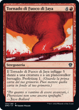TORNADO DI FUOCO DI JAYA FOIL  Dominaria Unita 433
