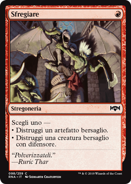 Sfregiare Fedeltà di Ravnica 98-Wizard of the Coast- nuvolosofumetti.