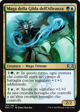 Maga della Gilda dell' Alleanza foil  Fedeltà di Ravnica 292-Wizard of the Coast- nuvolosofumetti.