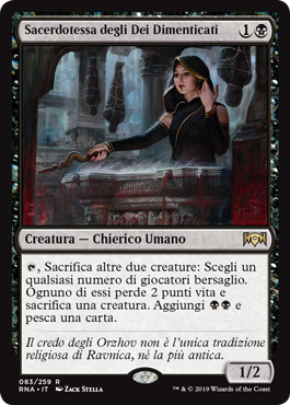 Sacerdotessa degli Dei Dimenticati  Fedeltà di Ravnica 83
