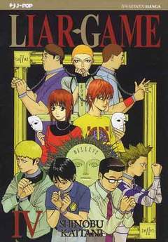 LIAR GAME 4-Edizioni BD - JPop- nuvolosofumetti.