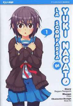 LA SCOMPARSA DI YUKI NAGATO 1-Edizioni BD - JPop- nuvolosofumetti.