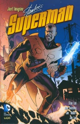 JUST IMAGINE STAN LEE DC SUPERMAN-LION- nuvolosofumetti.