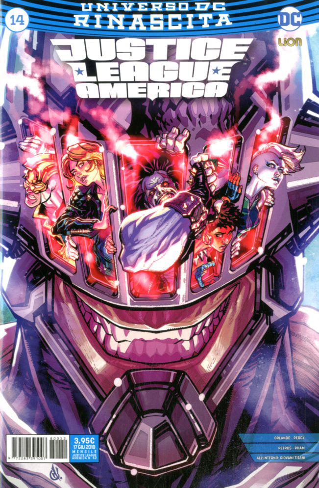 Justice League America rinascita 14-LION- nuvolosofumetti.
