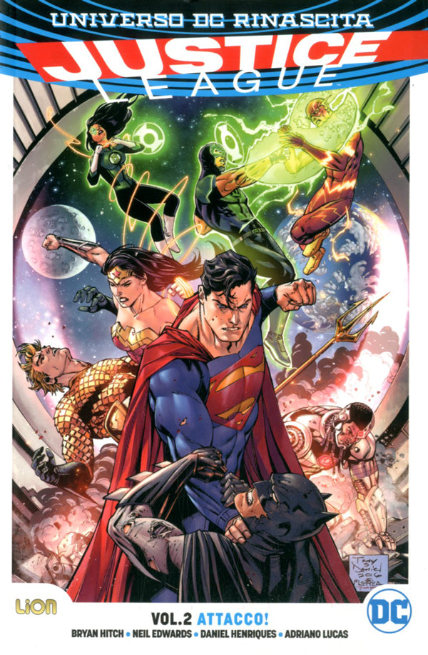 JUSTICE LEAGUE REBIRTH COLLECTION 2-LION- nuvolosofumetti.