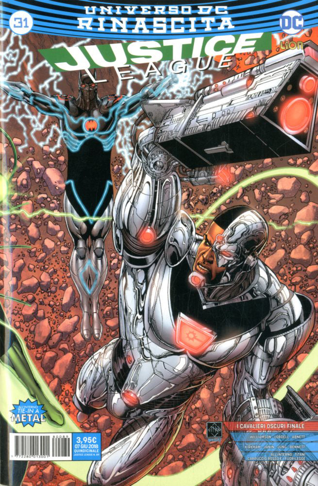 Justice League rinascita 31-LION- nuvolosofumetti.