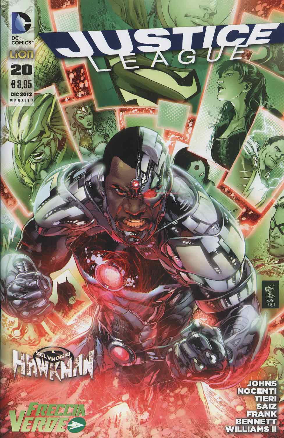 JUSTICE LEAGUE serie 2012 20-LION- nuvolosofumetti.