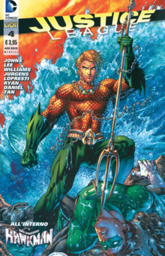 JUSTICE LEAGUE serie 2012 4-LION- nuvolosofumetti.