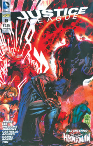 JUSTICE LEAGUE serie 2012 6-LION- nuvolosofumetti.