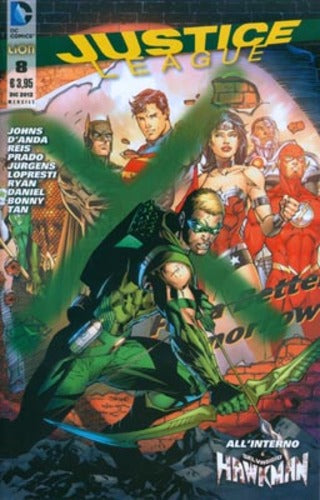 JUSTICE LEAGUE serie 2012 8-LION- nuvolosofumetti.