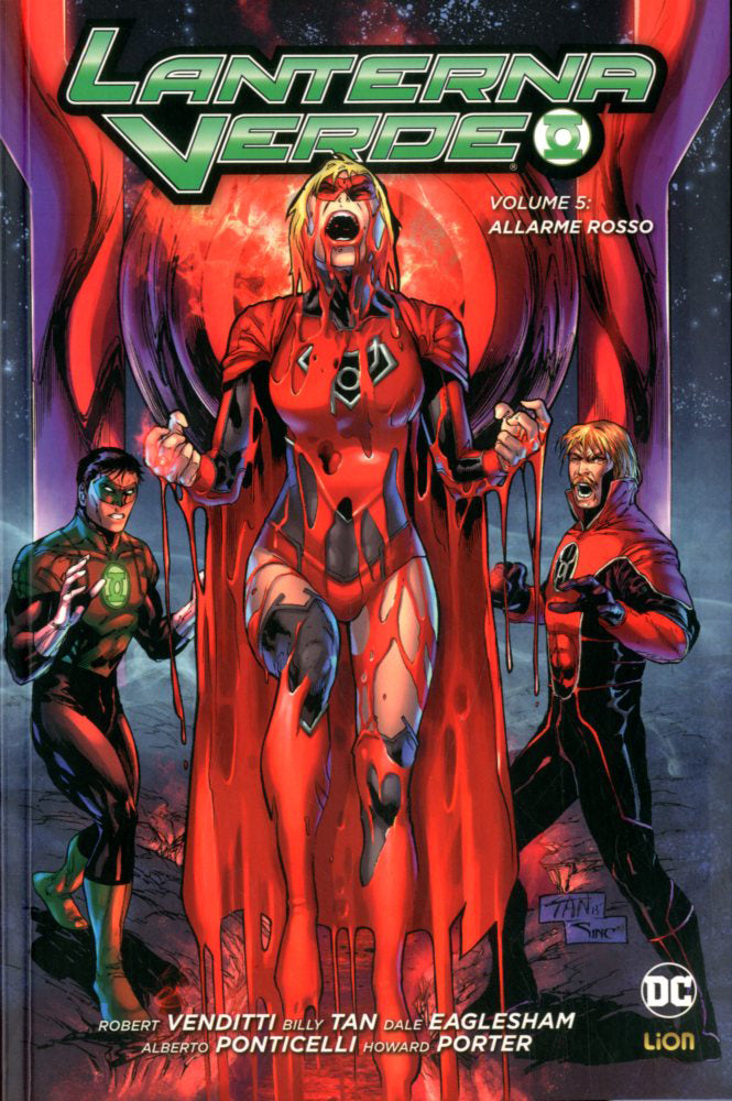 LANTERNA VERDE 5 NEW 52 LIBRARY 5-LION- nuvolosofumetti.
