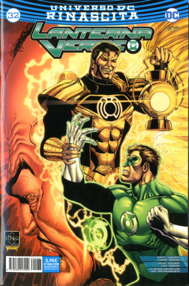 Lanterna Verde rinascita 32-LION- nuvolosofumetti.