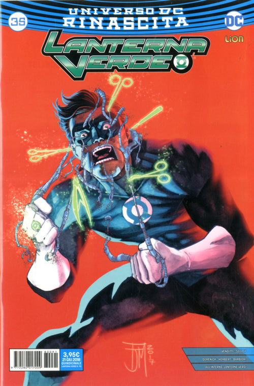 Lanterna verde Rinascita 35-LION- nuvolosofumetti.