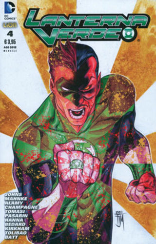 LANTERNA VERDE SERIE 2012 4-LION- nuvolosofumetti.