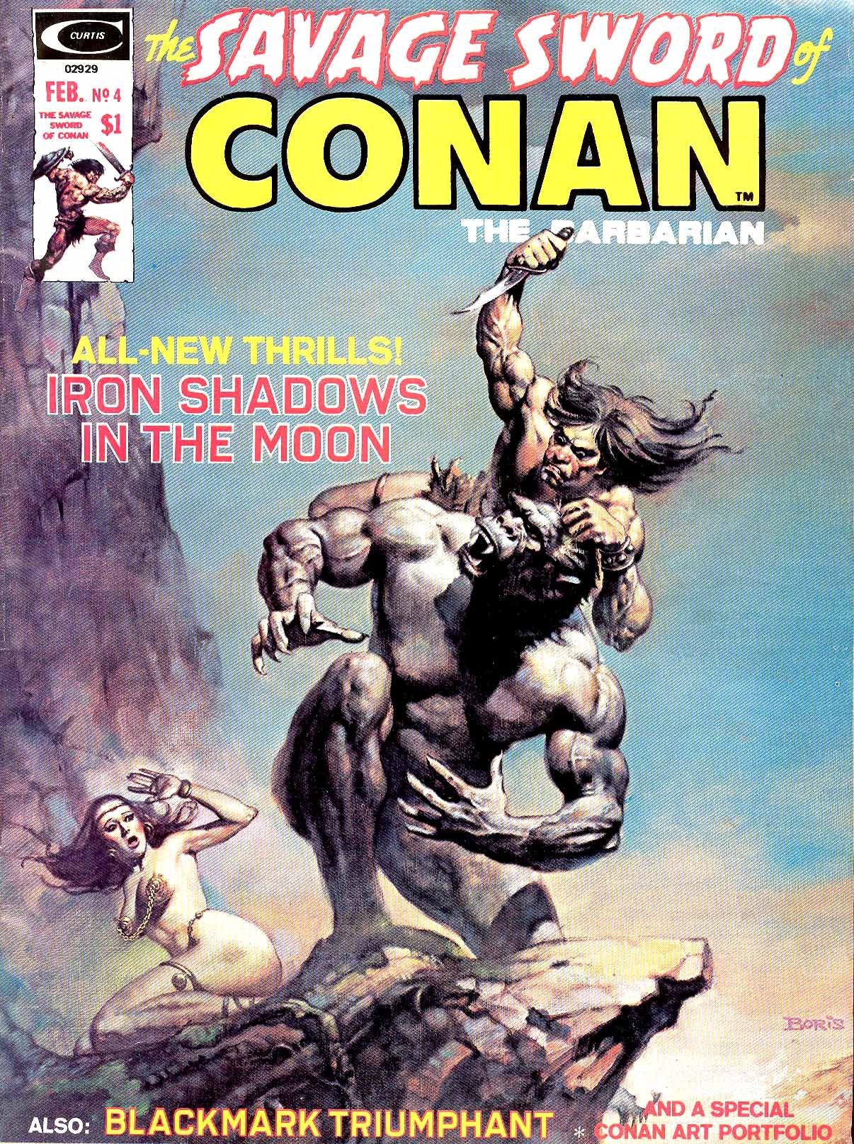 THE SAVAGE SWORD OF CONAN 4-HACHETTE FASCICOLI- nuvolosofumetti.