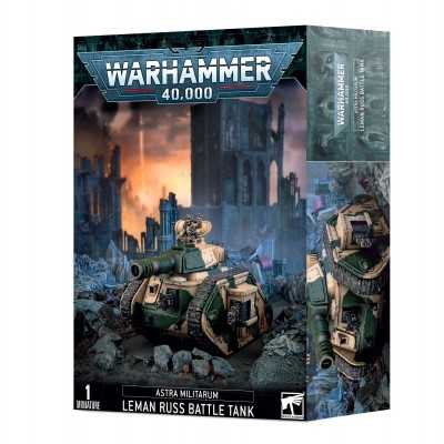 LEMAN RUSS BATTLE TANK miniatura ASTRA MILITARUM warhammer 40k