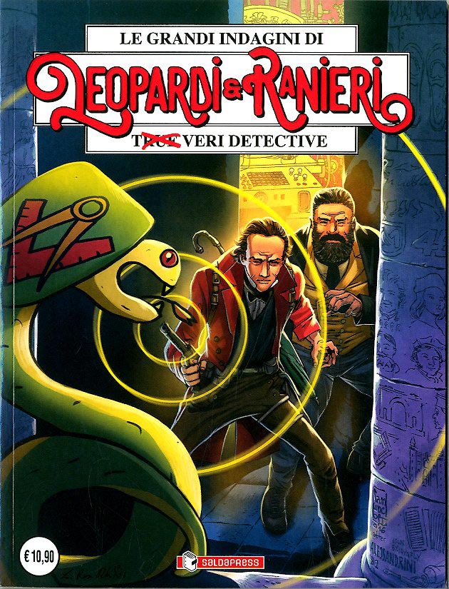 LEOPARDI E RANIERI VERI DETECTIVE - VARIANT-SALDAPRESS- nuvolosofumetti.