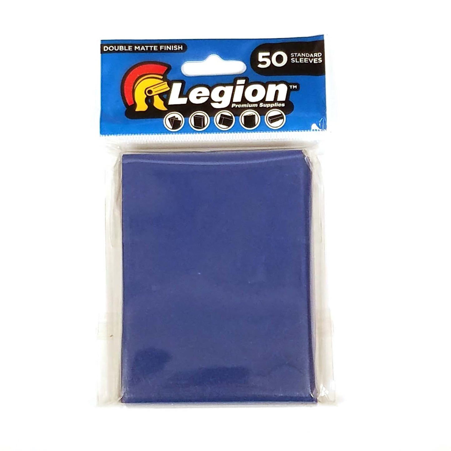 Legion Standard sleeves BLUE DOUBLE MATT-Legion- nuvolosofumetti.