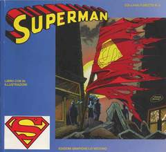 SUPERMAN: LIBRO CON 20 ILLUSTRAZIONI-LO VECCHIO- nuvolosofumetti.