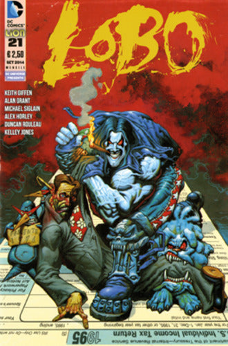 LOBO di Simon Bisley 21-LION- nuvolosofumetti.
