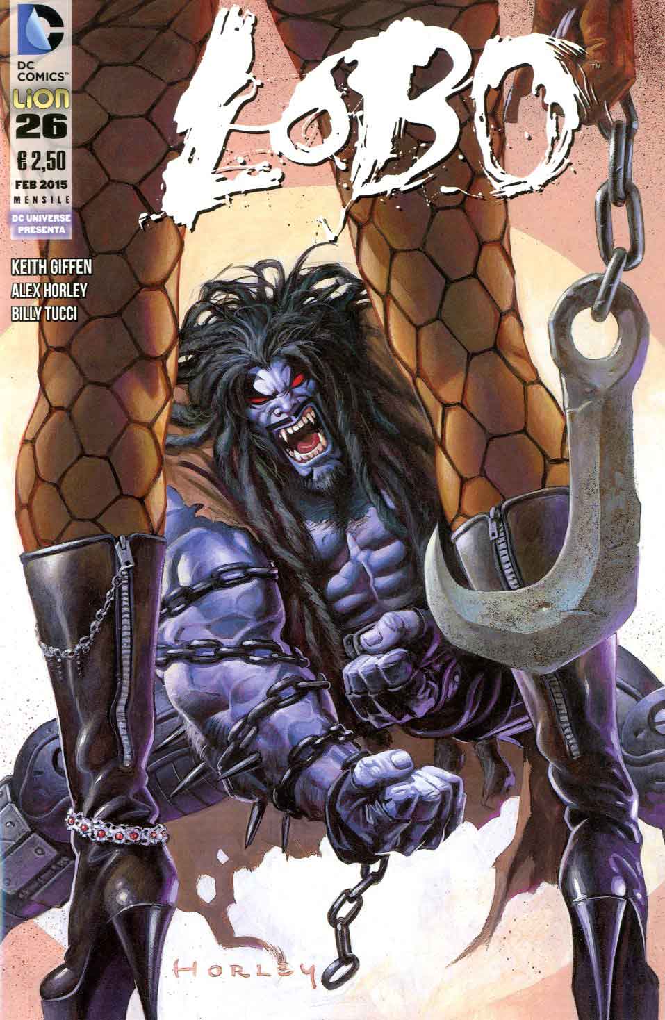 LOBO di Simon Bisley 26-LION- nuvolosofumetti.